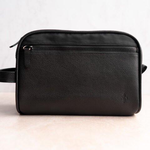 Neceser de Lona y Cuero